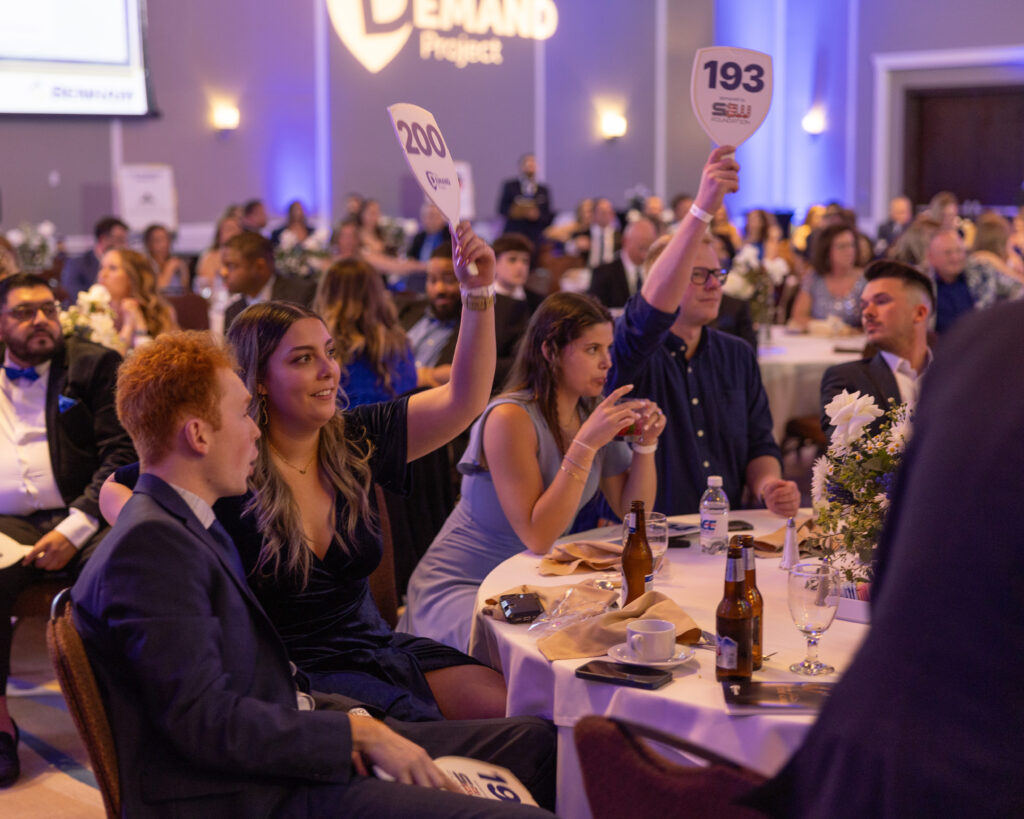 Blue Tie GalaDemand Project River Spirit Casino